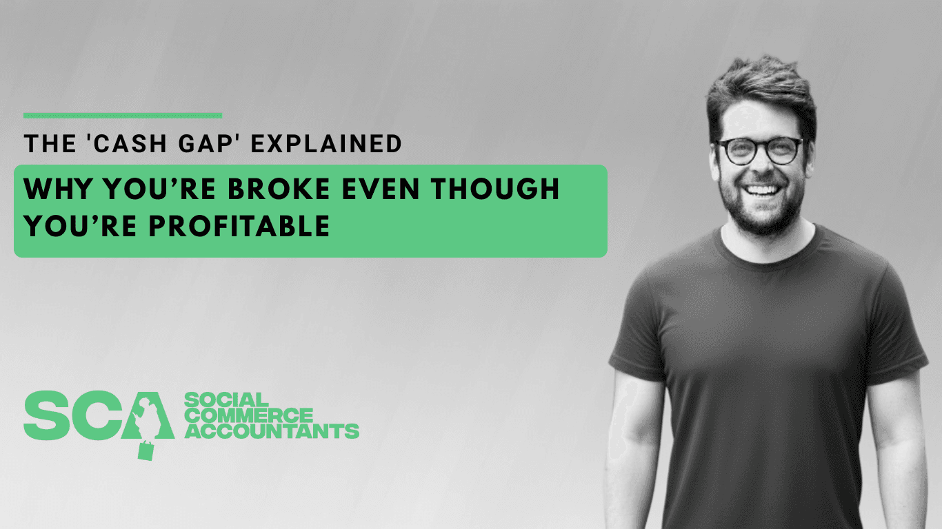 cash gap, Why You’re Broke Even Though You’re Profitable