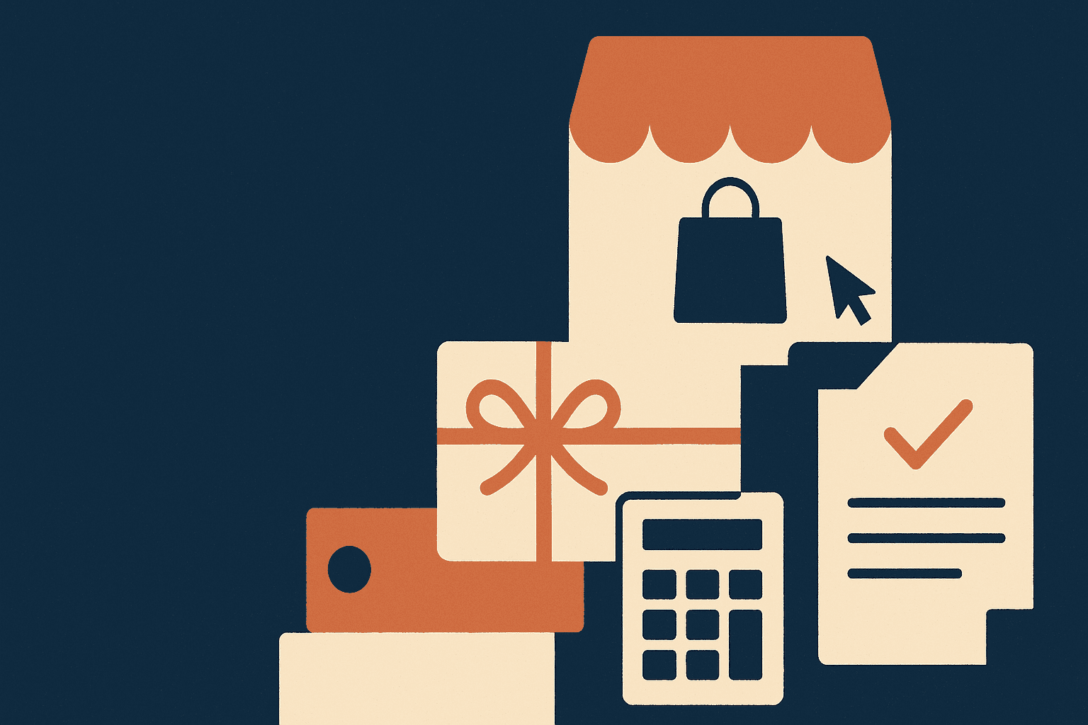 UK accountant reviewing Shopify gift card VAT treatment and liability ledger on laptop screen